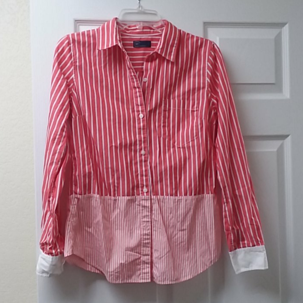 Gap long sleeve stripe top
